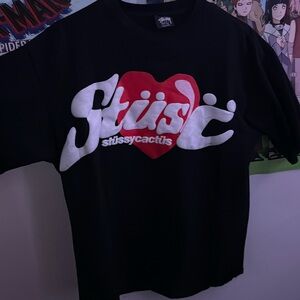 Stussy heart tee